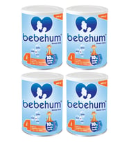 Bebehum 4 Numara Teneke Devam Sütü 12 Ay+ 400 gr x 4 Adet