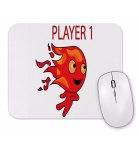 Fire Boy Mouse Pad