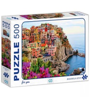 Manarola Köyü Puzzle 500 Parça