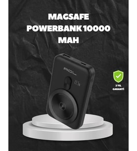 Magsafe Uyumlu Kablosuz Powerbank Taşınabilir Hızlı Şarj