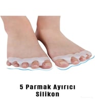 Benlife Ayak 5 Parmak Ayırıcı Makaralı Bunyon Silikon Geçmeli Gece Aparatı