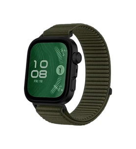 Uray store Huawei Fit 4 Braid Kordon - Koyu Yeşil