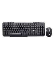 Dexim KM-317 Slim Kablosuz Klavye Mouse Seti - Siyah