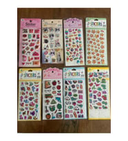 8 Adet Birden Çocuk Eğitici Sticker Çıkartma Seti Model 7