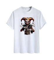 Animasyon Görselli  Unisex (Tshirt) Tişört (Beyaz)