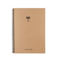 Keskin Color Viking Sert Kapak Spiralli Defter 20x28 cm 100 yp Çizgili