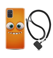 Samsung a71 A72 A73 A7 A9 2018 C7 C9 Kılıf Boyun Askılı Silikon Dişlek 1615