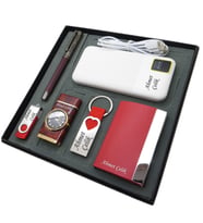 Signator® Cordis  Kişiye Özel Set - 32 Gb. Usb Bellek + 10000 mAh Powerbank  + Roller Kalem + Saatli Çakmak + Anahtarlık ve Kartvizitlik  İsme Özel Hediyelik Set (Karışık)