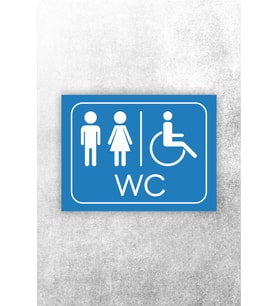 Wc Tuvalet Tabelası Kapı Ve Duvar Yönlendirme Tabelası