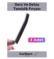 Pratik Çok Amaçlı Temizlik İnce Banyo Mutfak Derz Arası Detay Temizlik Fırçası 3 Adet