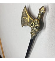 Halloween Çubuklu Eskitme Balta 55 Cm