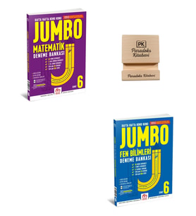 Model Eğitim 6. Sınıf JUMBO Matematik ve Fen Bilimleri Deneme Bankası + Telefon Standı