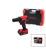 2 KADEME HIZ-VİTESLİ ŞARJLI=ÇİFT BATARYA19PCS UÇLUMATKAP 0-350 / 0-1350 RPM 16.8V / 2.0A LI-ION  RDX-3365 (Çok Renkli)