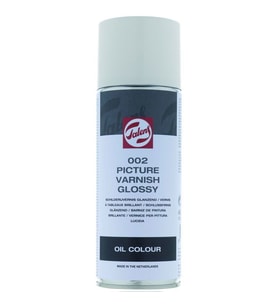 Talens Picture Varnish Glossy 002 Parlak Son Kat Verniği 400 ml Sprey 