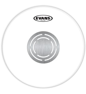 Evans TT08PC1 Power Center 8 İnç Tom Derisi (Profesyonel) 10 Mil Tek Katman, Üstte 5 Mil Güçlendirme Yaması (Center Dot), Artırılmış Dayanıklılık ve Odaklanmış Net Atak