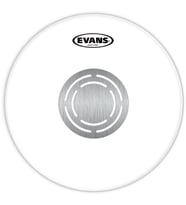 Evans TT08PC1 Power Center 8 İnç Tom Derisi (Profesyonel) 10 Mil Tek Katman, Üstte 5 Mil Güçlendirme Yaması (Center Dot), Artırılmış Dayanıklılık ve Odaklanmış Net Atak