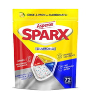 Asperox Sparx Diamond Bulaşık Makinesi Kapsülü 72 Adet