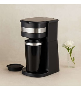 Filtre Kahve Makinesi 700W 400ml Portatif Çelik Bardak