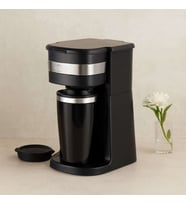 Filtre Kahve Makinesi 700W 400ml Portatif Çelik Bardak