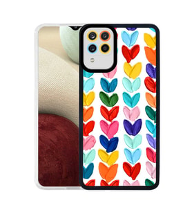 Samsung Galaxy A12 Uyumlu Kılıf Zore M-Fit Desenli Kapak