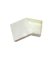 Komple Karton Kutu 10X10x3 CM  (25 Adet )  Krem