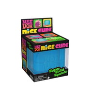Schylling NeeDoh Nice Cube Super Solid Squish - Blue