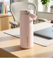 The IceFlow Flip Straw 2.0 Pipetli Stanley Termos Bardak 0,47 L