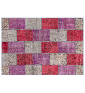 PATCHWORK PLC EL DOKUMA HALI Ölçü;200x300cm 6.00m2