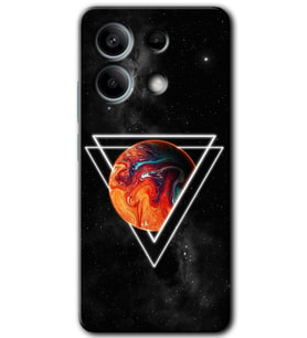 Xiaomi Redmi Note 13 Pro 5G Kılıf HD Desen Baskılı Kılıf - Kızıl Gezegen