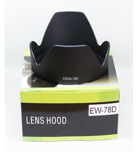 EW-78D Canon EF 18-200mm, 28-200mm f/3.5-5.6IS USM Lens Para (Siyah)