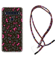 TCL 10L 10 Plus 10SE 20E 20SE 30 L7 Kılıf Boyun Asklı Rasta Silikon Barbie and Shoes 1413