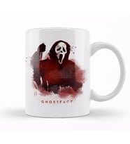 Scream  Ghost Face Kupa Bardak Porselen