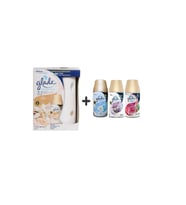 Glade Otomatik Sprey + Ipeksi Vanilya +Temizliğin Ferahlığı X Lavanta Ferahlığı X Meyve & Çiçek Buketi = 3 X 269 Ml