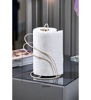 Bej Kuğu Kağıt Havluluk Rulo Havluluk Peçetelik Mutfak Banyo Paslanmaz Metal