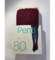 PENTİ PRETTY KNIT 80 DEN KÜLOTLU ÇORAP BORDO 9-10 YAŞ