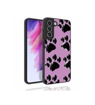 Samsung Galaxy S21 FE Uyumlu Kılıf Desenli Kamera Korumalı Parlak Zore Nora Kapak (Model 3)