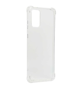 Samsung Galaxy S20 Plus Uyumlu Kılıf Zore Kamera Korumalı Nitro Anti Shock Silikon (Renksiz)