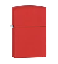 Zippo Regular Red Matte Çakmak - 233-000598