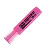 Kraf Fosforlu Kalem 330 Pembe 12’li