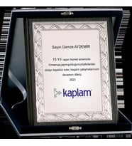 ODAK KUPA - Ahşap Plaketler - PL-061-M A - 18x24 cm