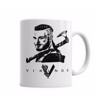 Ragnar Vikings Kupa Bardak Porselen