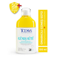 TODAYS CLİNİCALS Güneş Sütü 50 + Spf Yüksek Koruma Leke Karşıtı + Vitamin E & Panthenol