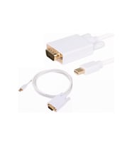 Mini Displayport To Vga Çevirici Dönüştürücü Adaptör Thunderbolt Kablosu 1.8m