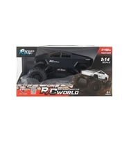 1:14 4x4 Cybertruck Rc Kumandalı Uzaktan Kumandalı Araba 2.4 Ghz Işıklı Siyah 35 cm