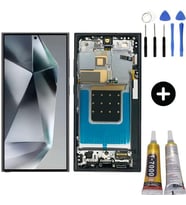 Samsung S24 ULTRA Uyumlu Ekran talı OLED (SİYAH) +