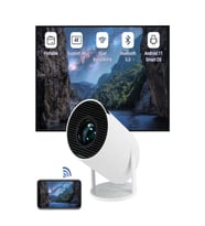 Yüksek Çözünürlüklü 4K Android Projeksiyon, WiFi ve Bluetooth ile Eğlence