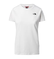 The North Face  Kadın S/S SIMPLE DOME Tişört (Beyaz)