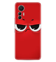 Xiaomi 12 Lite Kılıf Resimli Desenli Silikon Platinium Series Red 1829