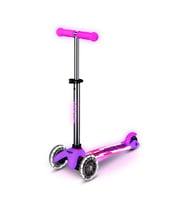 Mini Micro Scooter Deluxe Glow LED Plus Frosty Pink MMD213