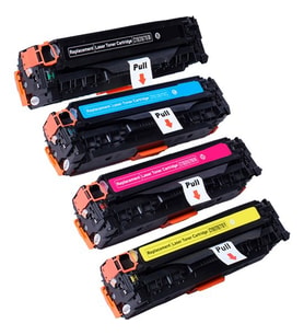 Xplus®  Canon MF623CN Uyumlu 4 renk İthal Muadil Toner Seti CRG-731 (Çok Renkli)